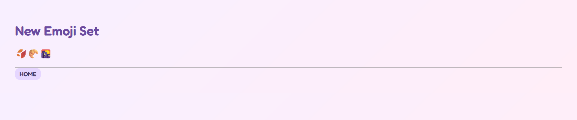 Emoji Gen New Emoji Page