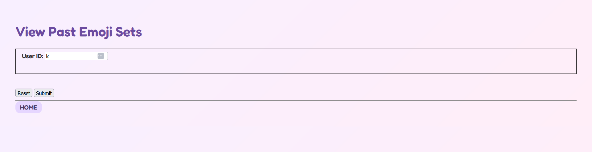 Emoji Gen Prev Sets Page